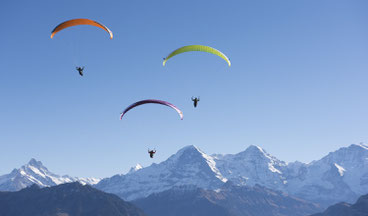 Flug mit Partnerschule